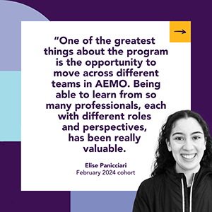 AEMO graduate testimonial