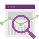 Analytics stream icon