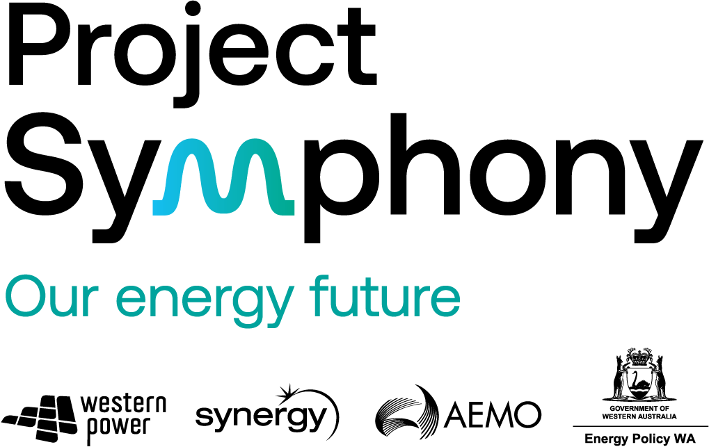 Distributed Energy Resources Program WA Project Symphony logo