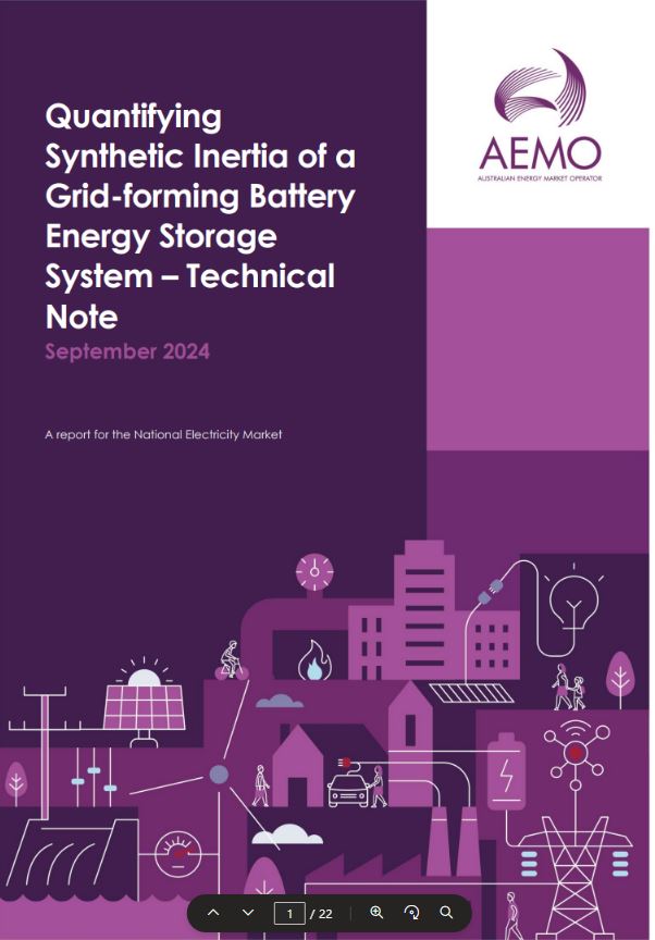 Quantifying Synthetic Inertia from GFM BESS