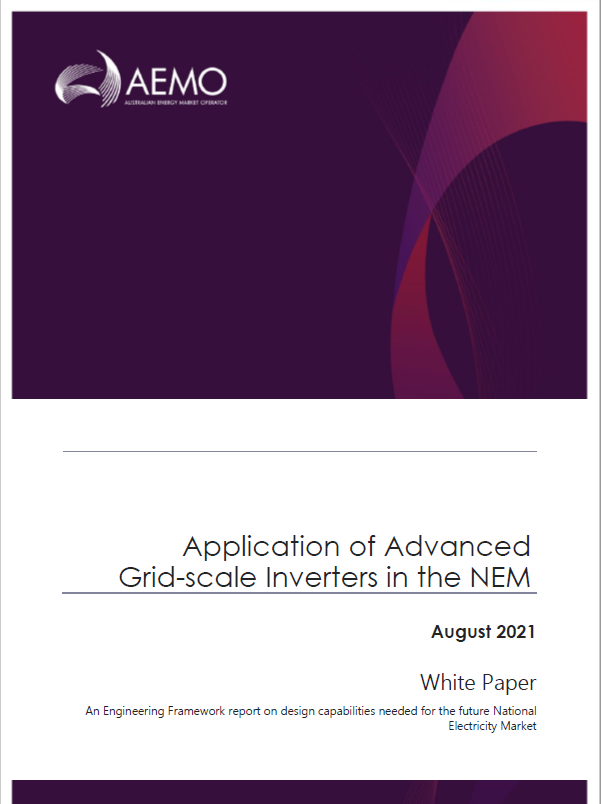 Application of Advanced Grid-Scale Inverters in the NEM white paper thumbnail
