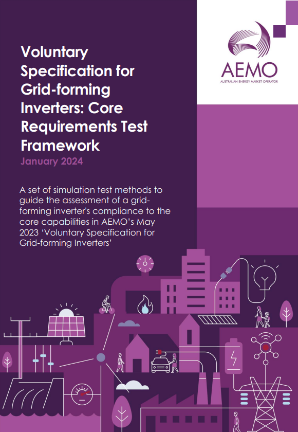 Voluntary Specification for Grid Forming Inverters