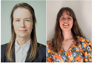 Madeline Binet and Dr Genevieve Lietz