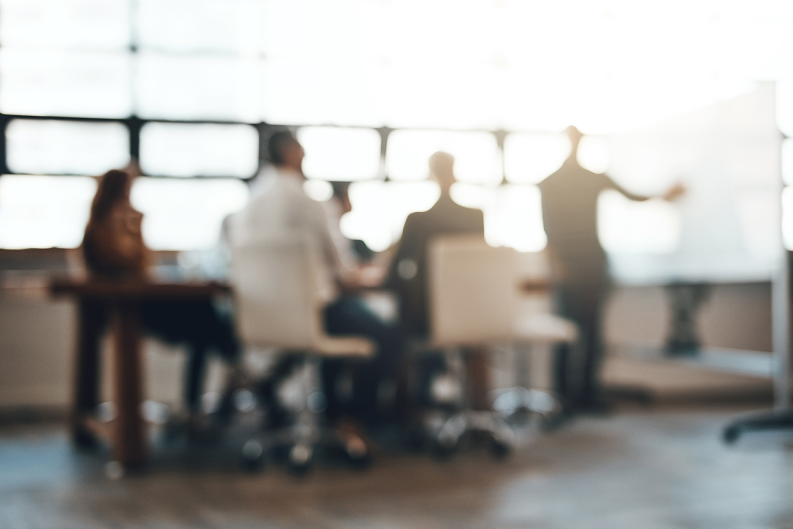 Group of business people collaborating
